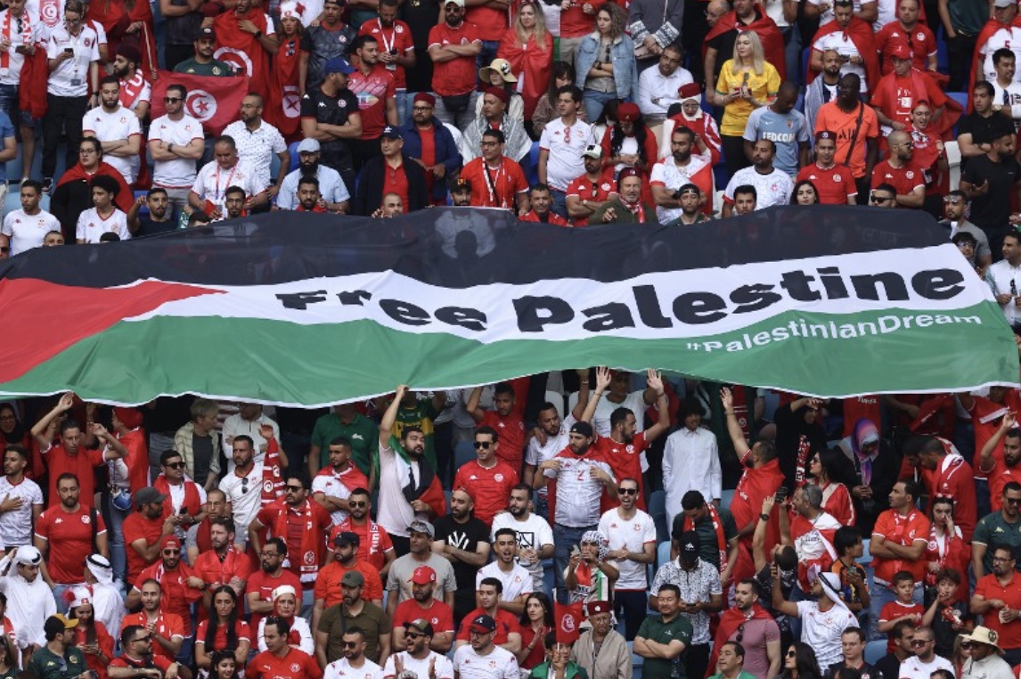 Palestinian solidarity in full display during Qatar World Cup 2022